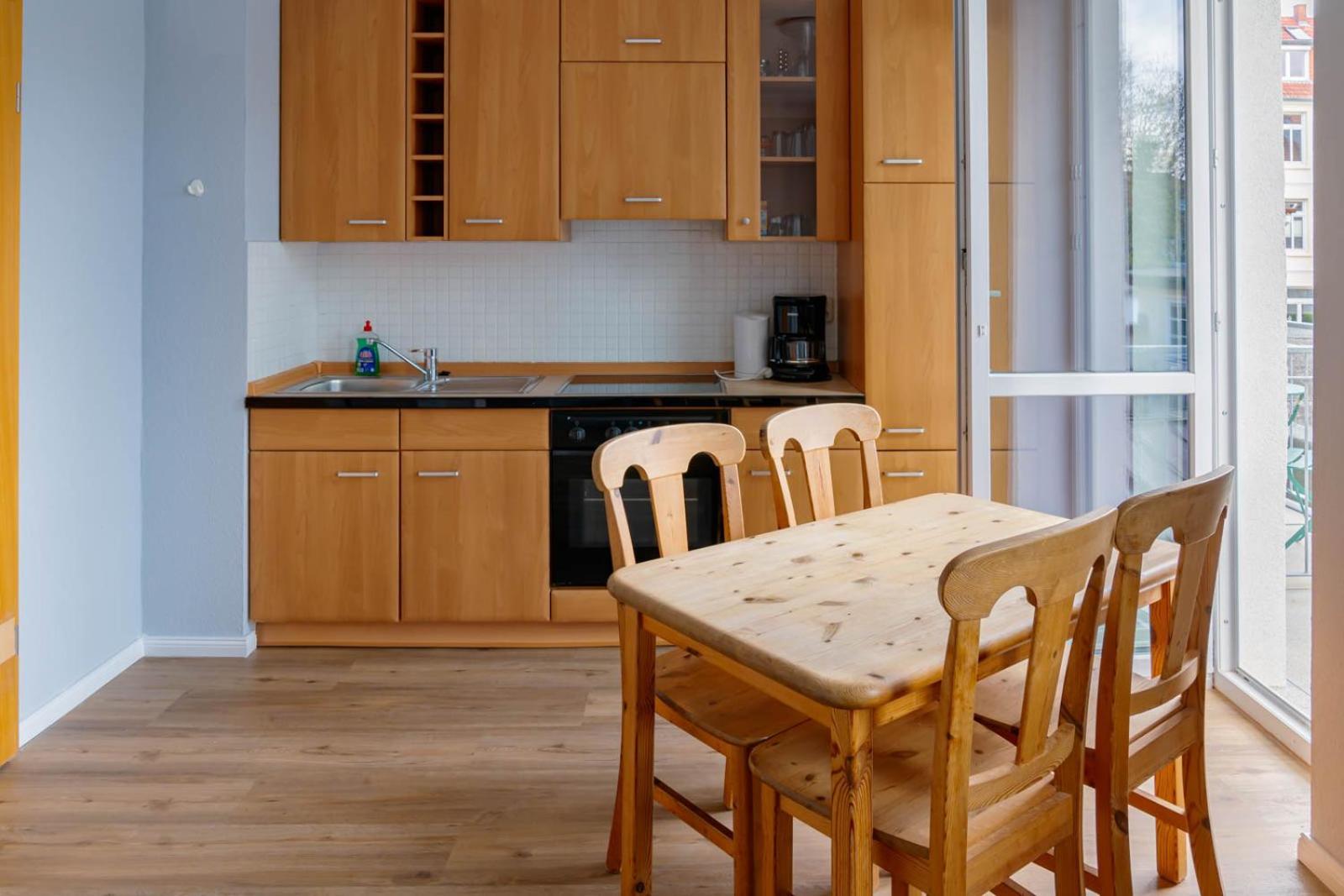 Apartmenthaus Chrischanshof Rostock Quarto foto